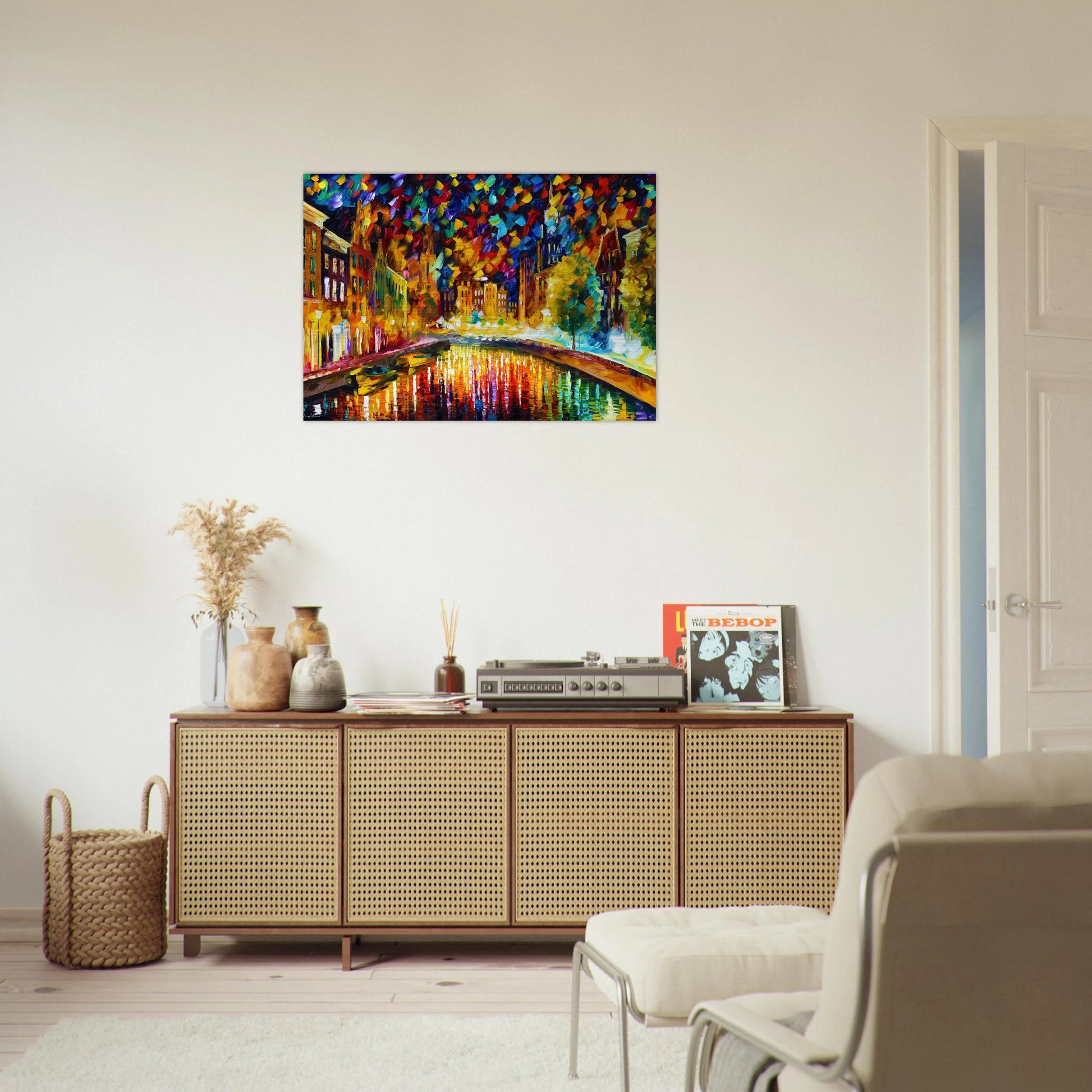 Leonid Afremov - Leonid Afremov Brushed Aluminum Print - 70x100 cm / 28x40 inches | Leonid Afremov Aluminum Print | Leonid Afremov Prints