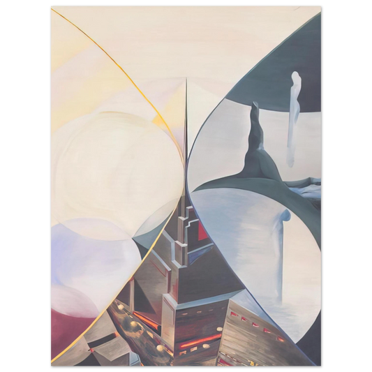Benedetta Cappa - Il Grande X - 1931 Italy  75x100 cm / 30x40inches Fine Art Poster