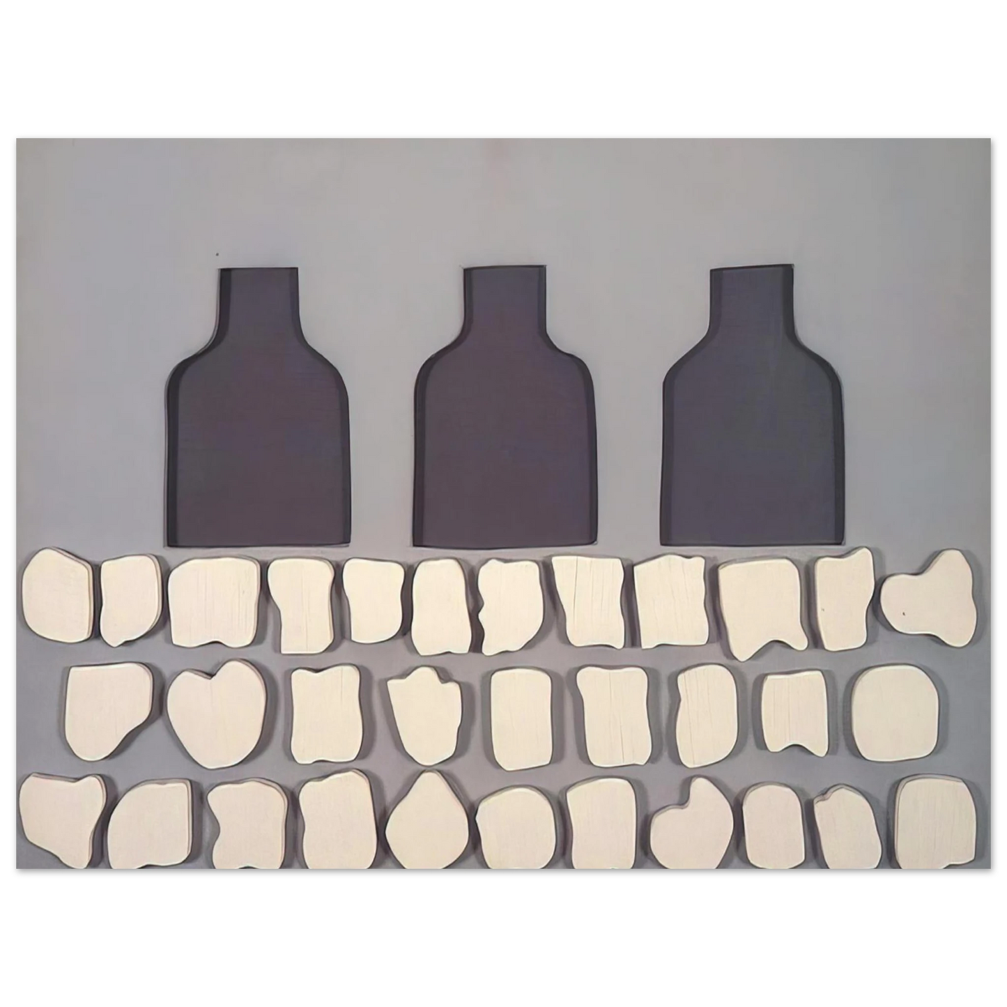 Forrest Bess - The Three Doors - 1959  75x100 cm / 30x40inches Fine Art Poster