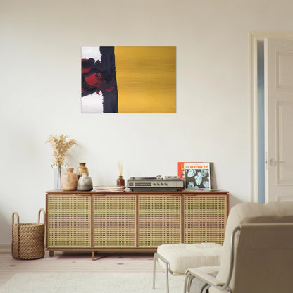 471 - Luis Feito Brushed Aluminum Print - 70x100 cm / 28x40 inches | Luis Feito Aluminum Print | Luis Feito Prints