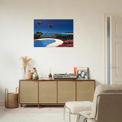 Fall of Sound - Hiroshi Nagai Brushed Aluminum Print - 70x100 cm / 28x40 inches | Hiroshi Nagai Aluminum Print | Hiroshi Nagai Prints