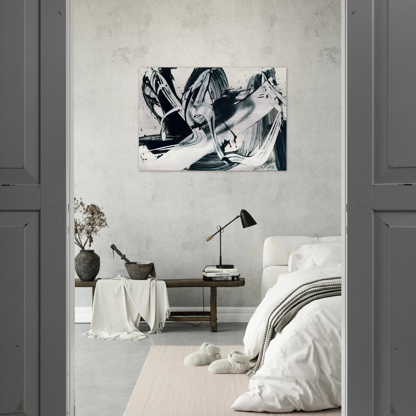 Smolbeck - Karl Otto Gotz Brushed Aluminum Print - 70x100 cm / 28x40 inches | Karl Otto Gotz Aluminum Print | Karl Otto Gotz Prints
