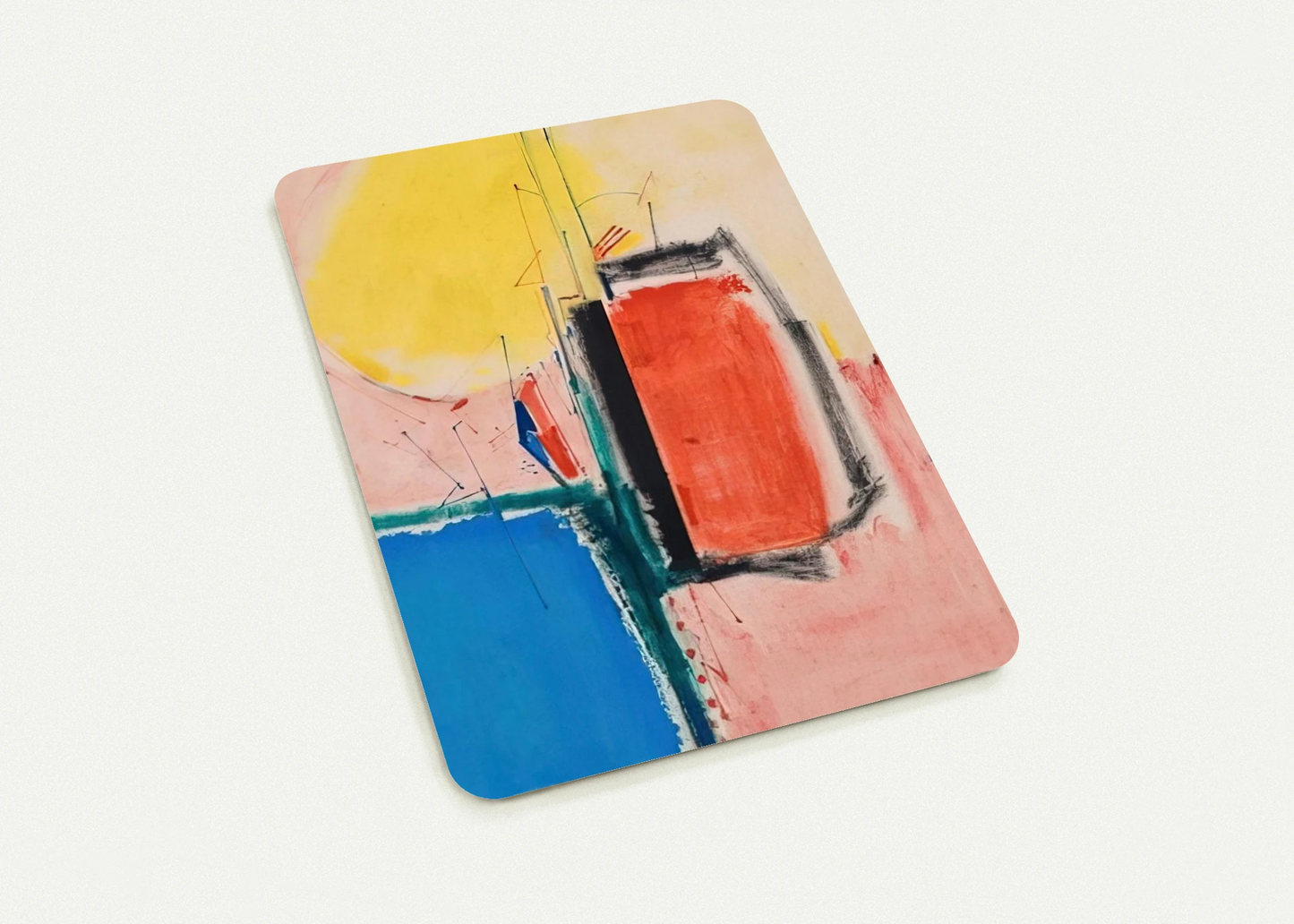 Composition No. 1 By Hans Hofmann Pack of 10 Post Cards | Hans Hofmann Post Cards | A6 (10.5 x 14.8 cm) - 4.1 x 5.8 inches