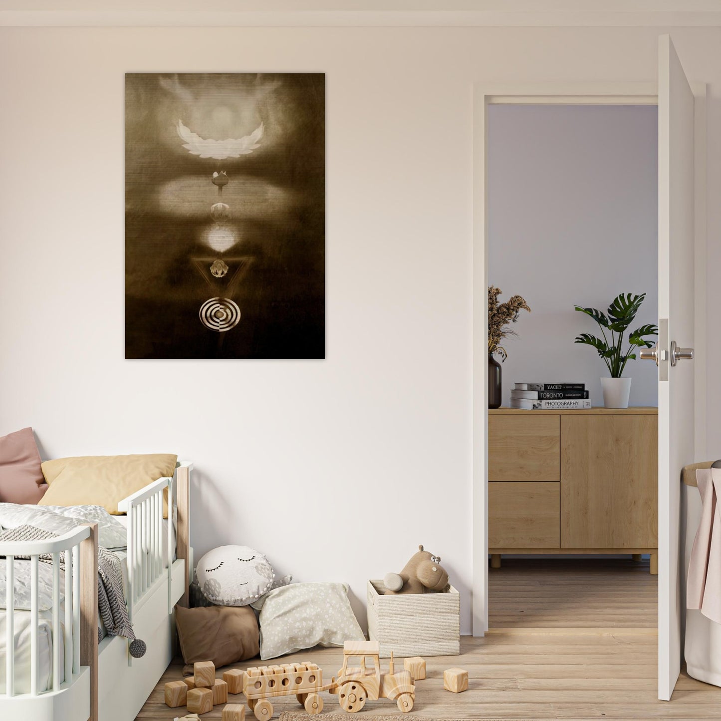 Kundalini - Expressionism - Morris Graves Brushed Aluminum Print - 70x100 cm / 28x40 inches | Morris Graves Aluminum Print | Morris Graves Prints