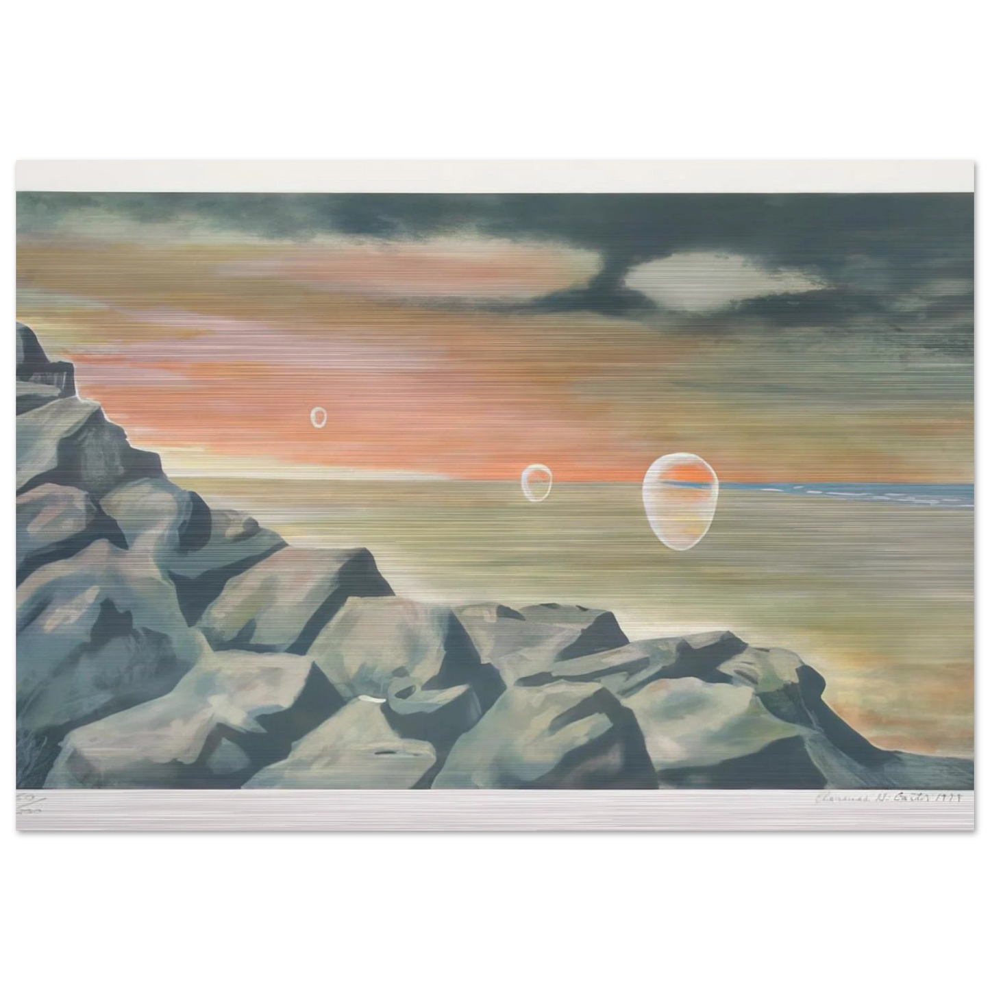 Eschantos 21 - Magic Realism - Clarence Holbrook Carter Brushed Aluminum Print - 70x100 cm / 28x40 inches | Clarence Holbrook Carter Aluminum Print | Clarence Holbrook Carter Prints
