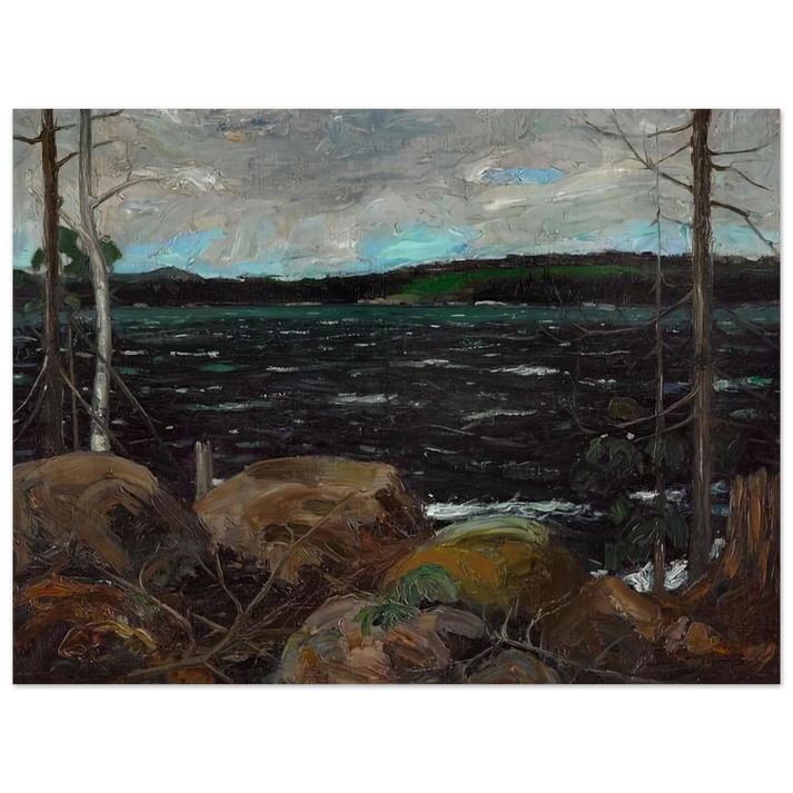 Tom Thomson - NORTHERN LAKE 1913  75x100 cm / 30x40inches Fine Art Poster