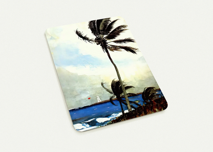 PALM TREE NASSAU By Winslow Homer Pack of 10 Post Cards | Winslow Homer Post Cards | A6 (10.5 x 14.8 cm) - 4.1 x 5.8 inches