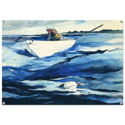 THE LOBSTERMAN - Andrew Wyeth Acrylic Print - 70x100 cm / 28x40″ inches
