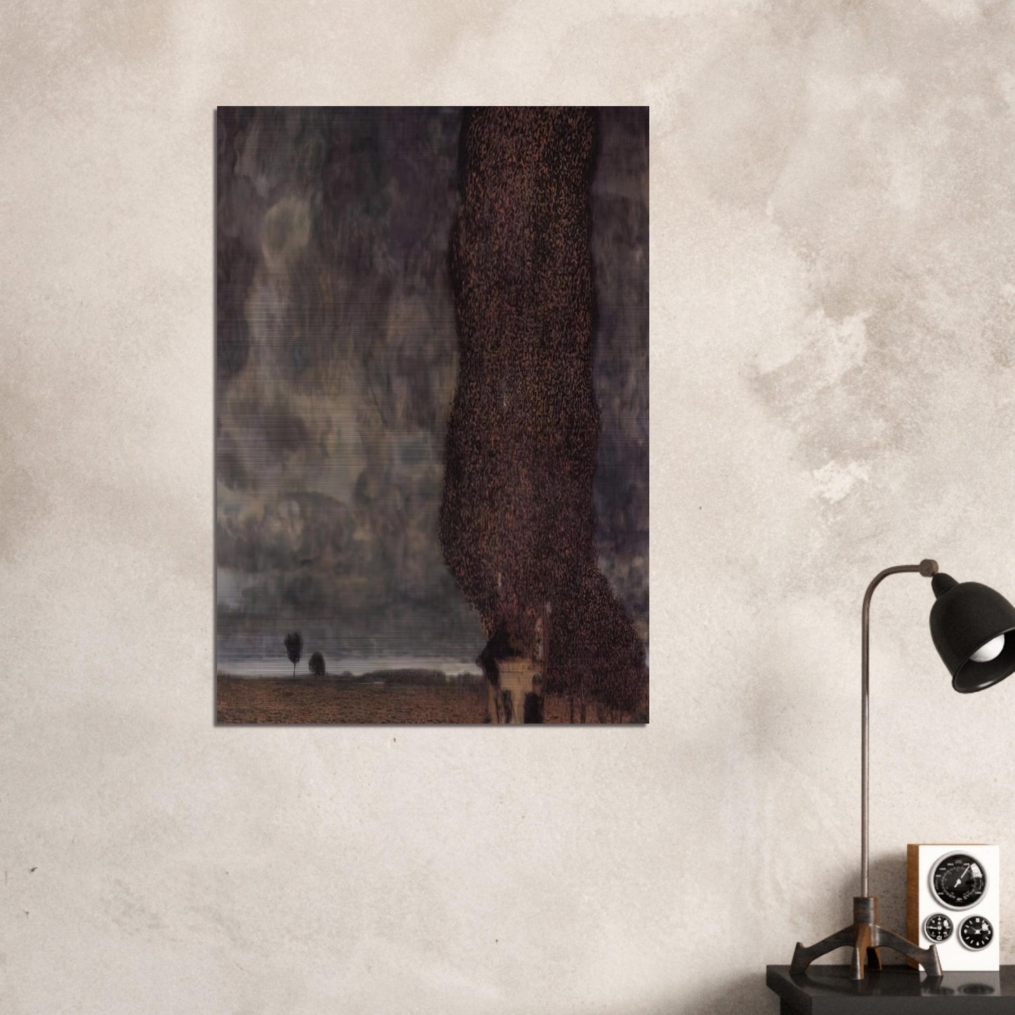 THE BIG POPLAR II 1903 - Gustav Klimt Brushed Aluminum Print - 70x100 cm / 28x40 inches | Gustav Klimt Aluminum Print | Gustav Klimt Prints