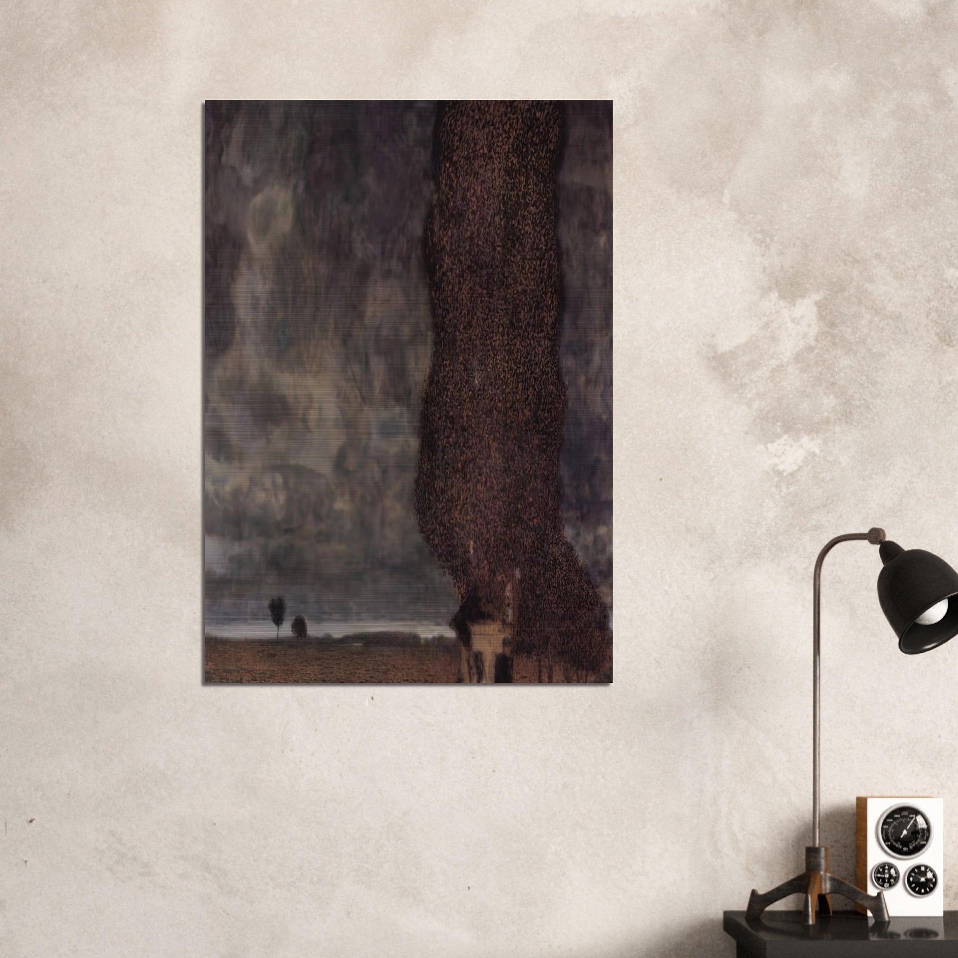 THE BIG POPLAR II 1903 - Gustav Klimt Brushed Aluminum Print - 70x100 cm / 28x40 inches | Gustav Klimt Aluminum Print | Gustav Klimt Prints