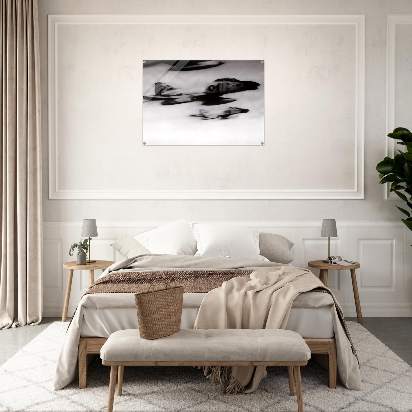 PHANTOM INTERCEPTORS - Gerhard Richter Acrylic Print - 70x100 cm / 28x40″ inches