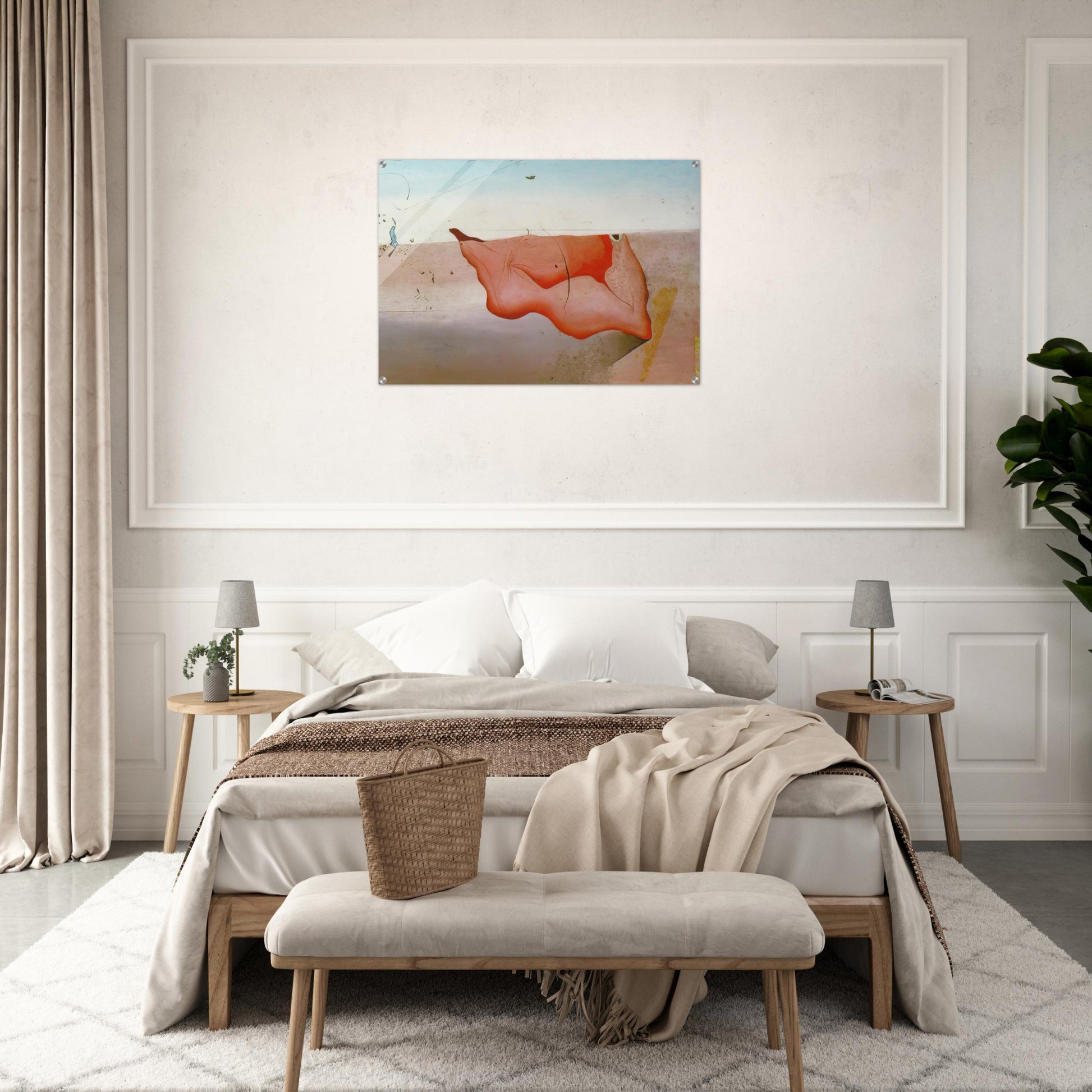 COMPOSITION - Salvador Dali Acrylic Print - 70x100 cm / 28x40″ inches