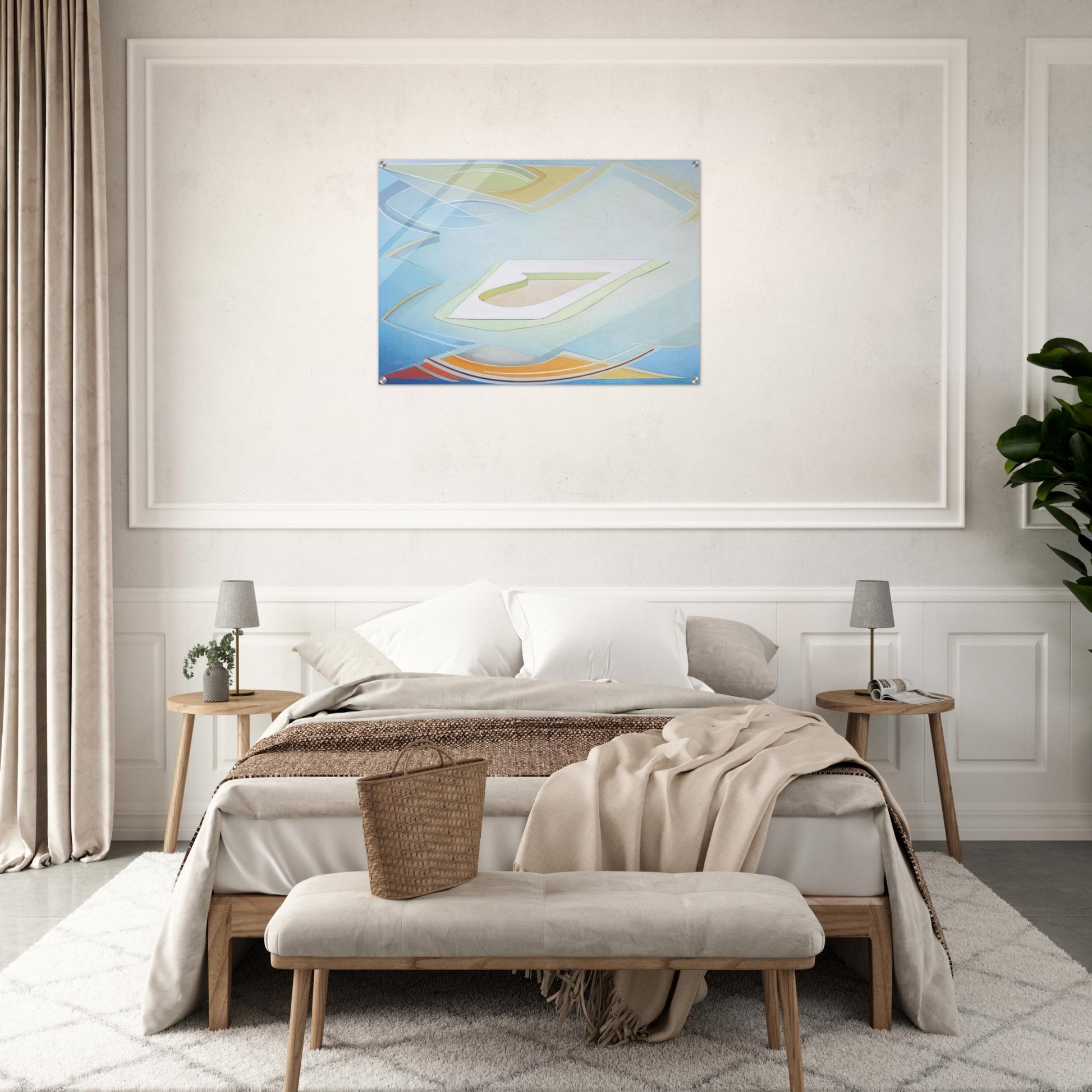 Intimations - 1943 - Lawren Harris Acrylic Print - 70x100 cm / 28x40″ inches