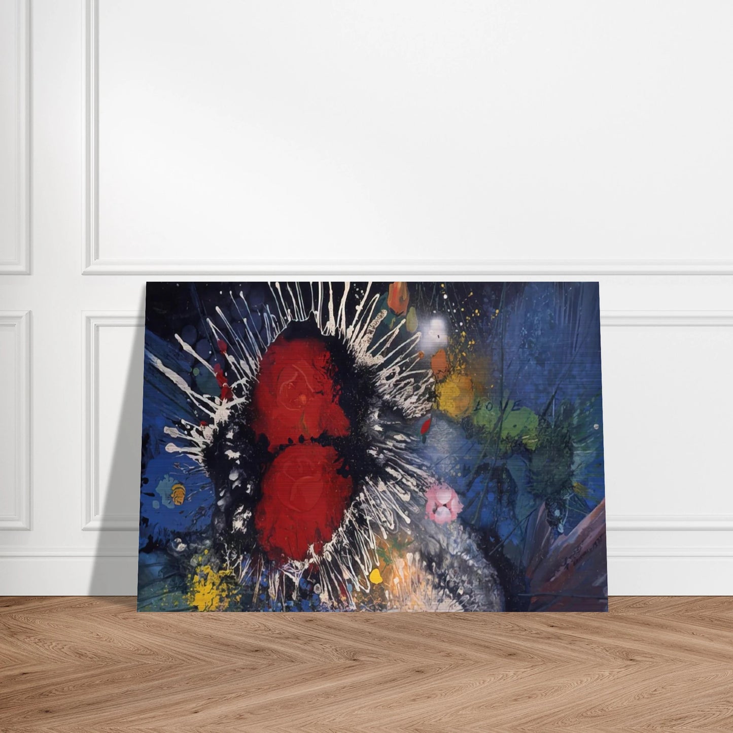 Flowers No. 4 - 1974 - Gebre Kristos Desta Brushed Aluminum Print - 70x100 cm / 28x40 inches | Gebre Kristos Desta Aluminum Print | Gebre Kristos Desta Prints