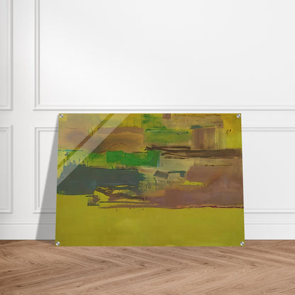 August Deep - 1978 - Helen Frankenthaler Acrylic Print - 70x100 cm / 28x40″ inches