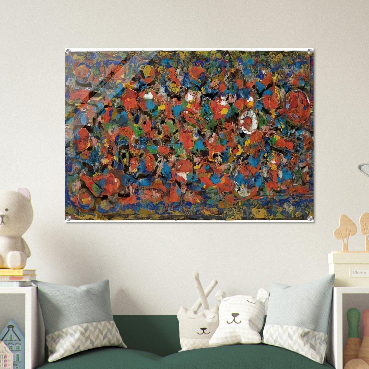 Encrustation - Richard Pousette-Dart Acrylic Print - 70x100 cm / 28x40″ inches