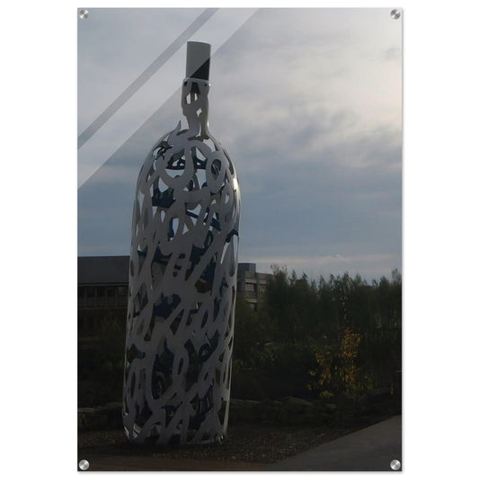 THE BOTTLE OF NOTES 1993 - Claes Oldenburg Acrylic Print - 70x100 cm / 28x40″ inches | Claes Oldenburg Wall Art | Claes Oldenburg Prints