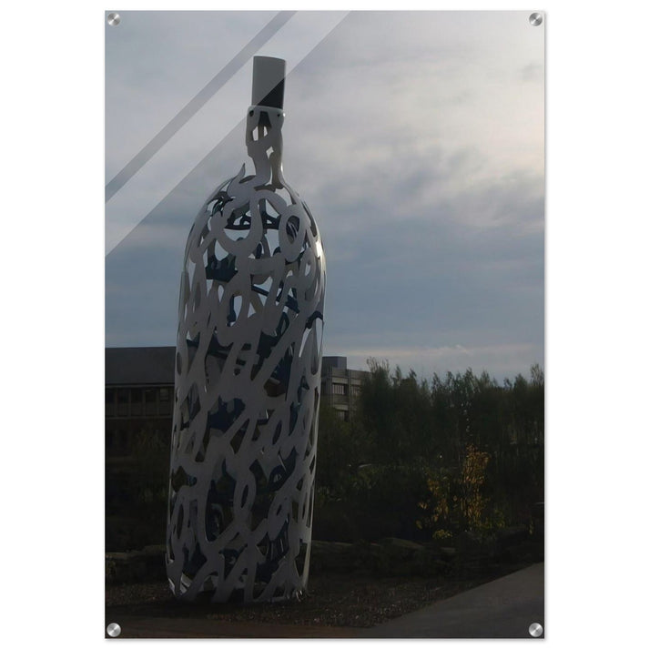 THE BOTTLE OF NOTES 1993 - Claes Oldenburg Acrylic Print - 70x100 cm / 28x40″ inches | Claes Oldenburg Wall Art | Claes Oldenburg Prints