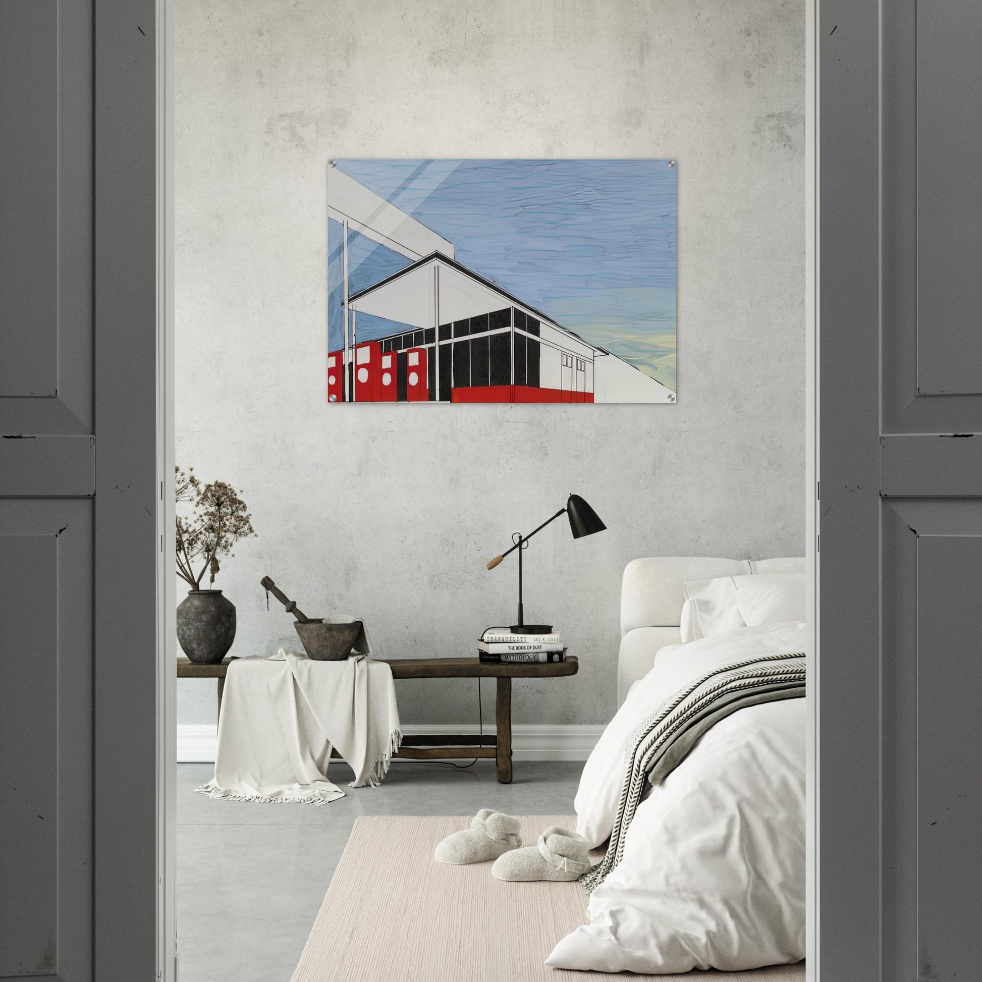 STANDARD STUDY 3 1963 - Edward Ruscha Acrylic Print - 70x100 cm / 28x40″ inches