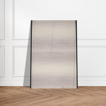 Twentieth Century Ikon Series 8.8.67 IV - 1967 - Bob Law Brushed Aluminum Print - 70x100 cm / 28x40 inches | Bob Law Aluminum Print | Bob Law Prints