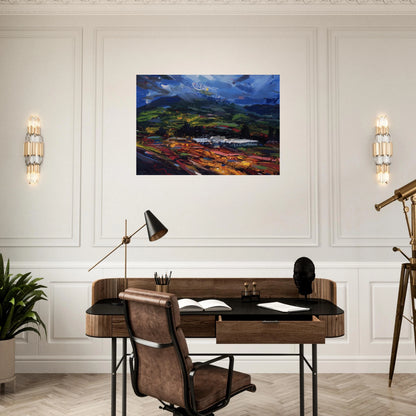 Untitled - Abstract Expressionism, Neo-Expressionism - Gebre Kristos Desta Brushed Aluminum Print - 70x100 cm / 28x40 inches | Gebre Kristos Desta Aluminum Print | Gebre Kristos Desta Prints