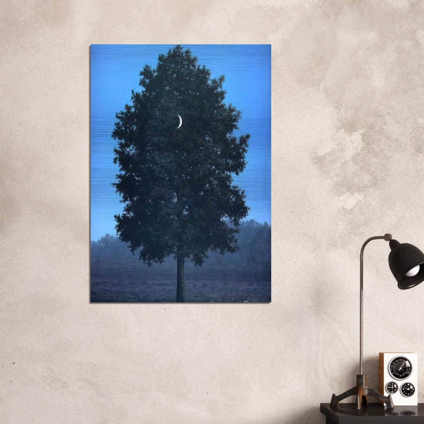 SIXTEENTH OF SEPTEMBER 1956 - Rene Magritte Brushed Aluminum Print - 70x100 cm / 28x40 inches | Rene Magritte Aluminum Print | Rene Magritte Prints