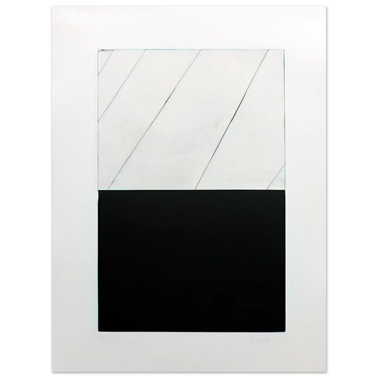 Brice Marden - Adriatics A - 1973  75x100 cm / 30x40inches Fine Art Poster