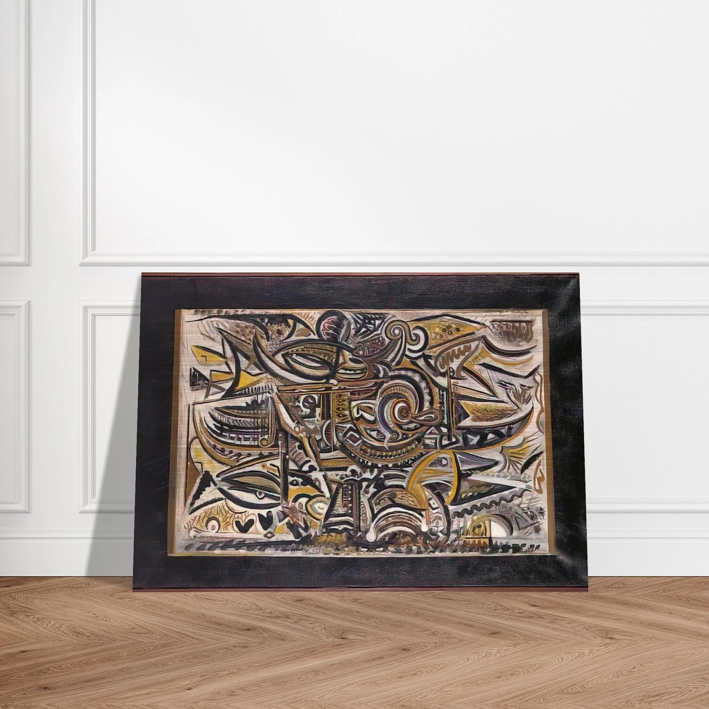 Bird in the Wind - Richard Pousette-Dart Brushed Aluminum Print - 70x100 cm / 28x40 inches | Richard Pousette-Dart Aluminum Print | Richard Pousette-Dart Prints