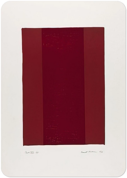 Canto XVIII By Barnett Newman Pack of 10 Post Cards | Barnett Newman Post Cards | A6 (10.5 x 14.8 cm) - 4.1 x 5.8 inches