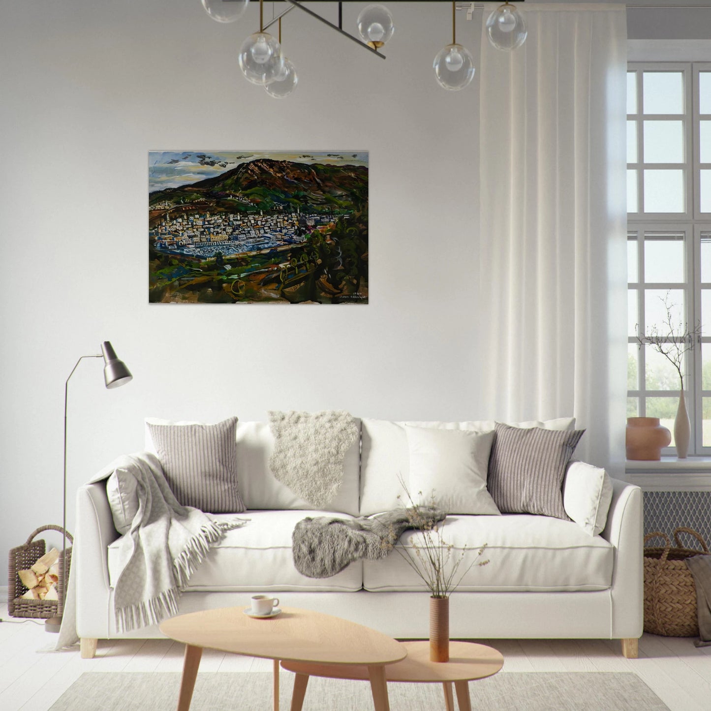 FEZ MOROCCO 1960 - Ivan Albright Brushed Aluminum Print - 70x100 cm / 28x40 inches | Ivan Albright Aluminum Print | Ivan Albright Prints