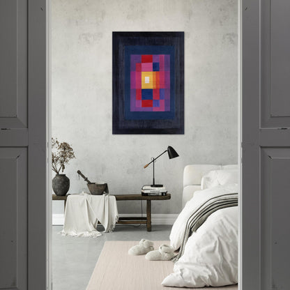 Education - 1966 - Johannes Itten Brushed Aluminum Print - 70x100 cm / 28x40 inches | Johannes Itten Aluminum Print | Johannes Itten Prints