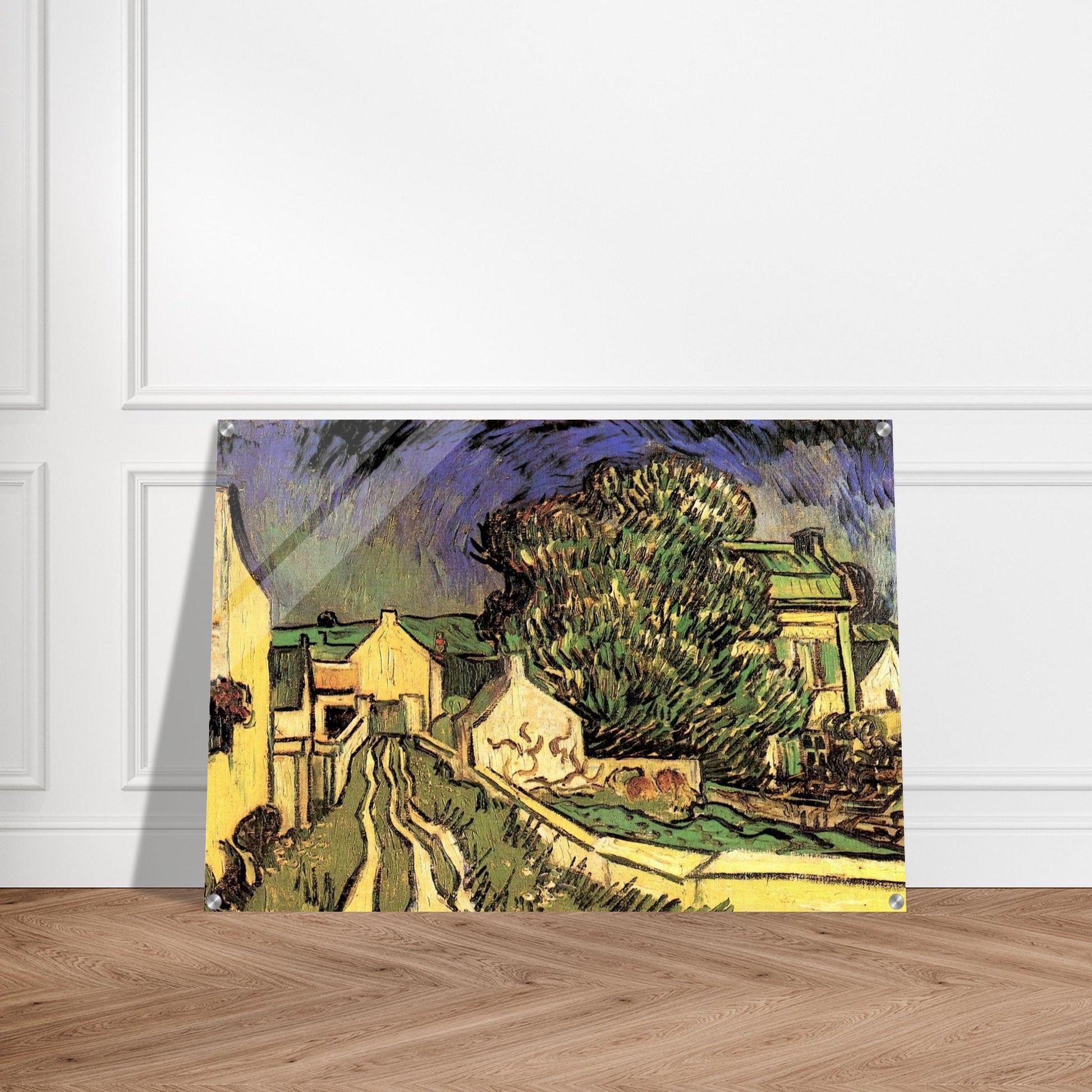 The House of Pere Pilon - Vincent van Gogh Acrylic Print - 70x100 cm / 28x40″ inches