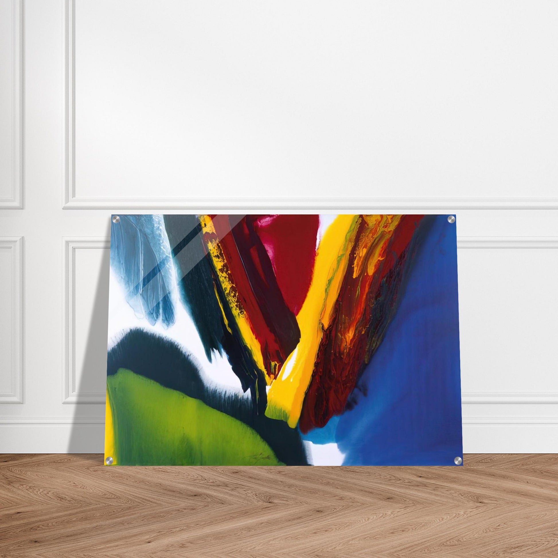 Phenomena Intervening Mantle - Paul Jenkins Acrylic Print - 70x100 cm / 28x40″ inches