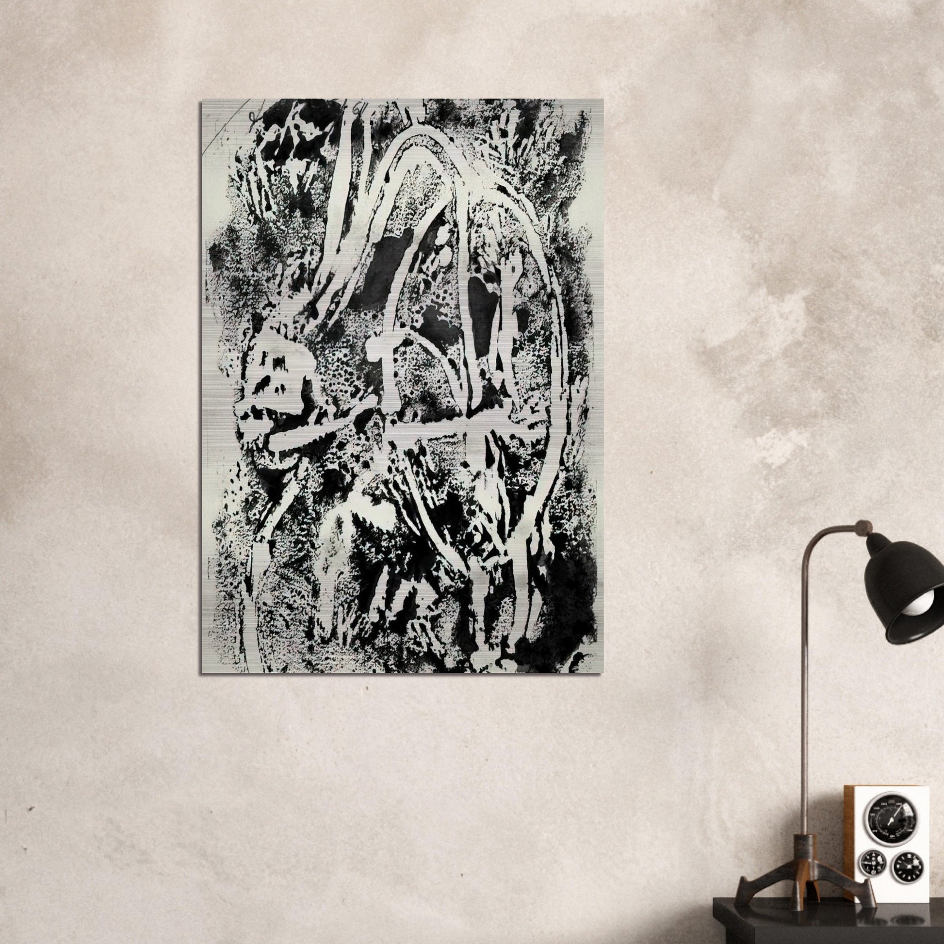 Untitled - 1961 - Adja Yunkers Brushed Aluminum Print - 70x100 cm / 28x40 inches | Adja Yunkers Aluminum Print | Adja Yunkers Prints