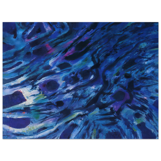 Alfred Manessier - Eaux vives - 1979  75x100 cm / 30x40inches Fine Art Poster