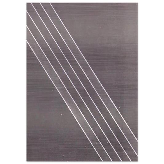 Tempo - Sam Gilliam Brushed Aluminum Print - 70x100 cm / 28x40 inches | Sam Gilliam Aluminum Print | Sam Gilliam Prints