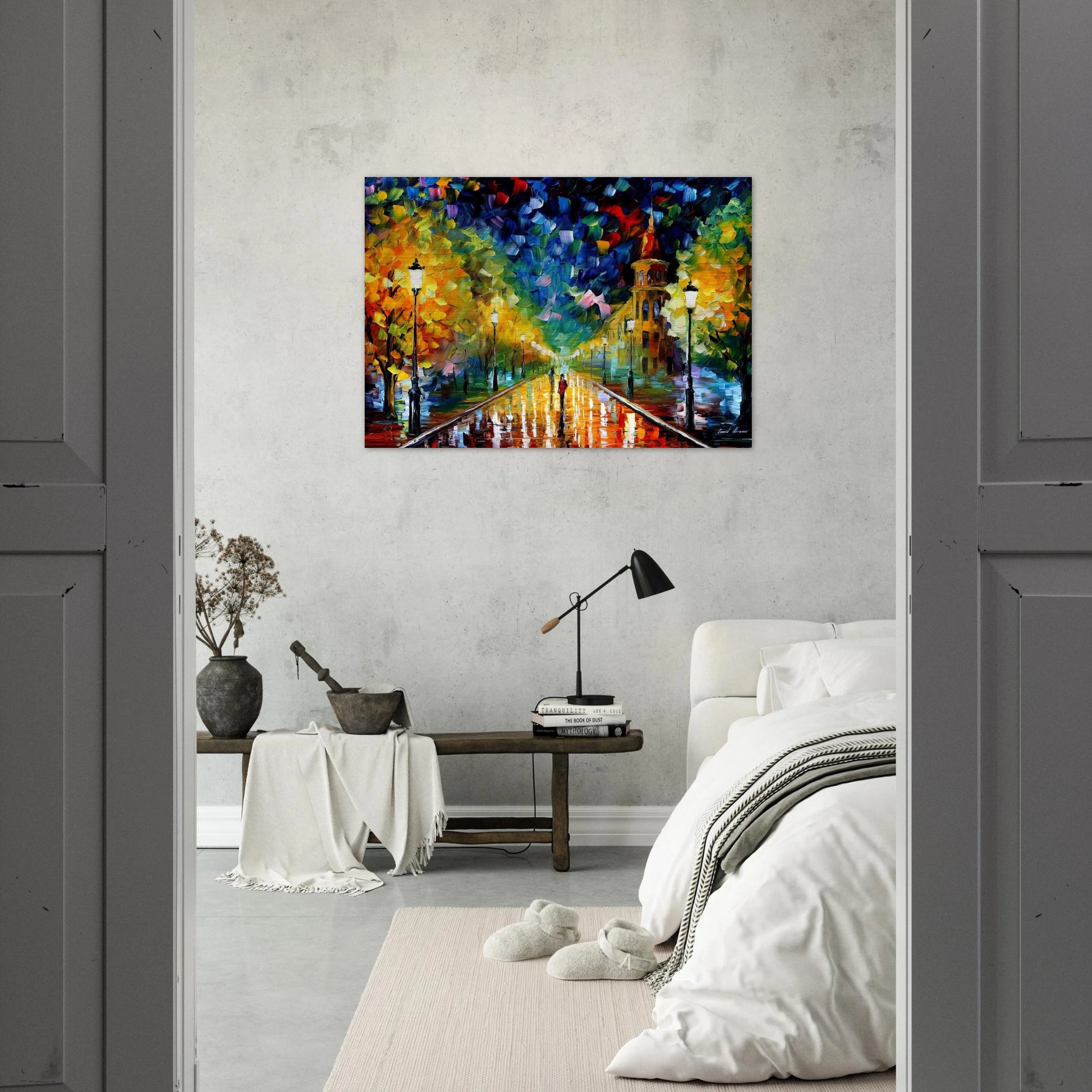 Leonid Afremov - Leonid Afremov Brushed Aluminum Print - 70x100 cm / 28x40 inches | Leonid Afremov Aluminum Print | Leonid Afremov Prints