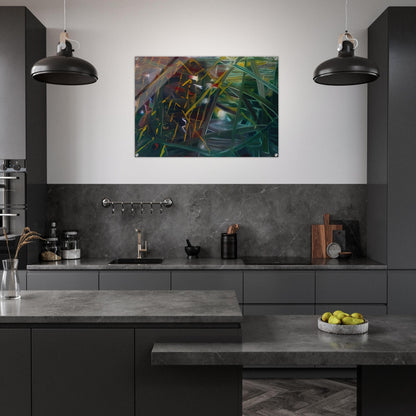 ABSTRACT PAINTING NO 439 - Gerhard Richter Acrylic Print - 70x100 cm / 28x40″ inches