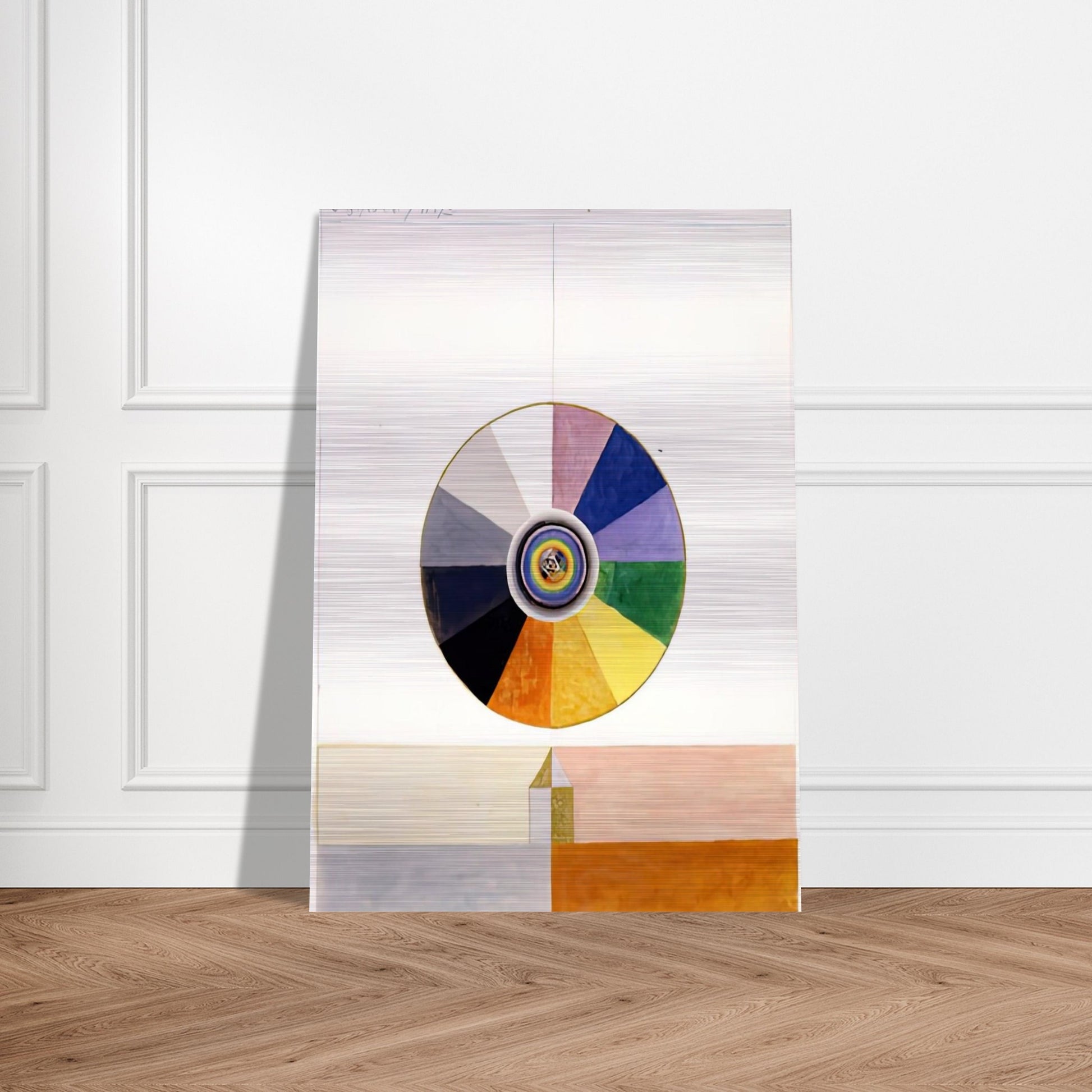 SERIES VII NO 7D 1920 - Hilma af Klint Brushed Aluminum Print - 70x100 cm / 28x40 inches | Hilma af Klint Aluminum Print | Hilma af Klint Prints