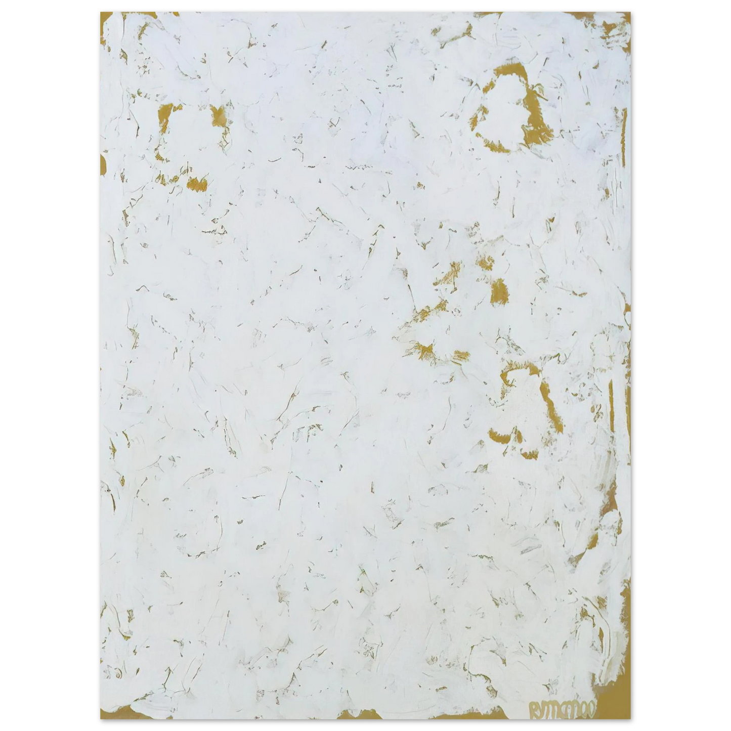 Robert Ryman - Wing  75x100 cm / 30x40inches Fine Art Poster