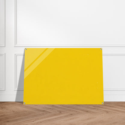 Yellow from the series Line Form Color - Ellsworth Kelly Acrylic Print - 70x100 cm / 28x40″ inches