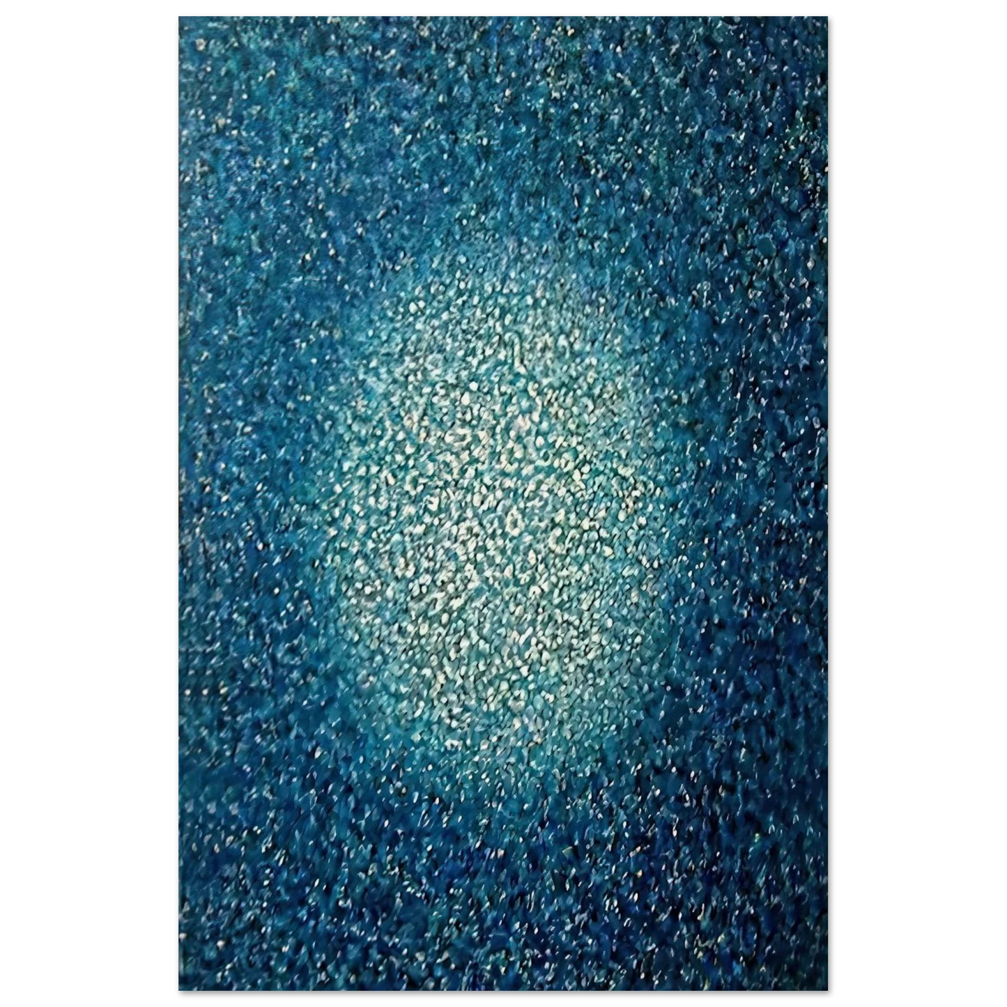 Blue Prescence - 1970 - Richard Pousette-Dart Art Prints - 100x150 cm / 40x60″ inches | Richard Pousette-Dart Poster | Richard Pousette-Dart Prints