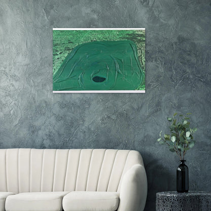 Postcard Hyde Park - 1969 - Dieter Roth Brushed Aluminum Print - 70x100 cm / 28x40 inches | Dieter Roth Aluminum Print | Dieter Roth Prints