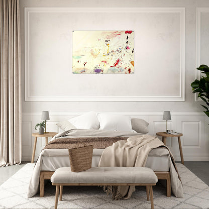 Bay of Naples - Cy Twombly Acrylic Print - 70x100 cm / 28x40″ inches