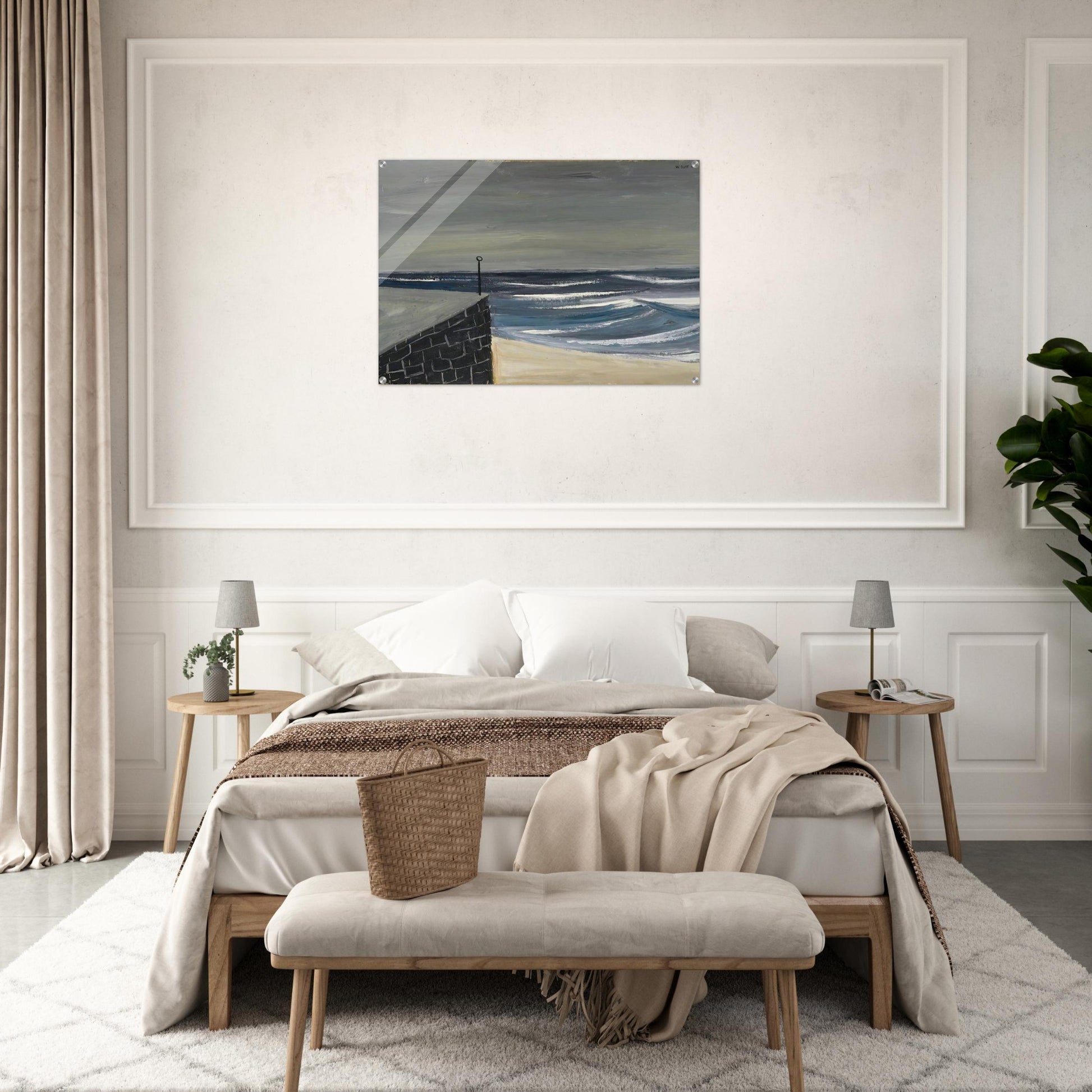 Sennen - 1950 - William Scott Acrylic Print - 70x100 cm / 28x40″ inches
