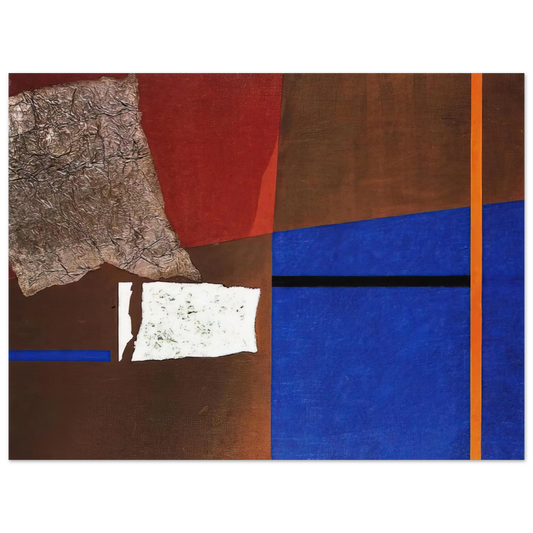 Enrico Prampolini - ASTRAZIONE PLASTICA 1954  75x100 cm / 30x40inches Fine Art Poster