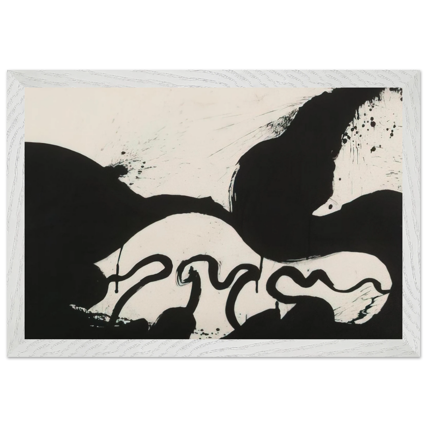 Helen Frankenthaler - Untitled - 1973 Wall art - 60x80 cm / 24x32 inches - Fine Art Poster-canvas - -