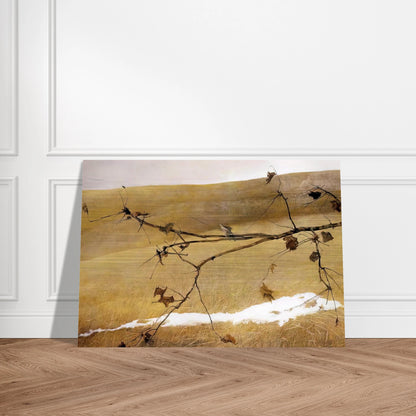 LONG LIMB - Andrew Wyeth Brushed Aluminum Print - 70x100 cm / 28x40 inches | Andrew Wyeth Aluminum Print | Andrew Wyeth Prints