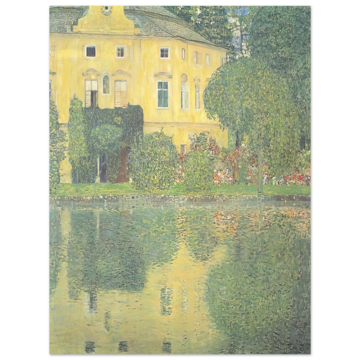 Gustav Klimt - SCHLOSS KAMMER ON THE ATTERSEE IV  75x100 cm / 30x40inches Fine Art Poster