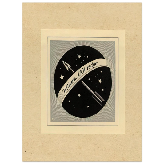 Rockwell Kent - Illustration to William A. Kittredge  75x100 cm / 30x40inches Fine Art Poster